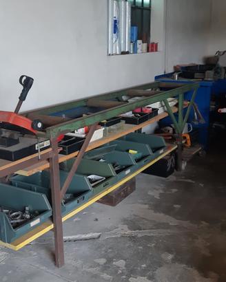 Banco da lavoro rulli 