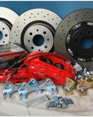 Kit freni Brembo 305x28 per 500 Abarth ecc...