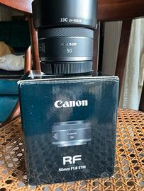 Canon 50 RF 1.8 stm come nuovo.. SUPER