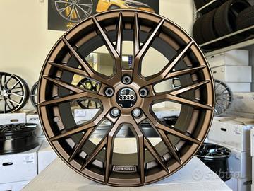 Cerchi NUOVI Audi raggio 18 BRONZO cod.8274