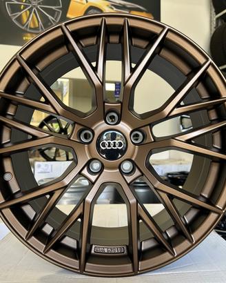 Cerchi NUOVI Audi raggio 18 BRONZO cod.8274