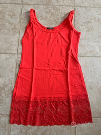 Vestitino rosso donna s