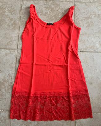 Vestitino rosso donna s