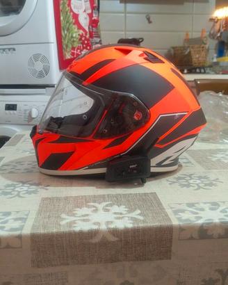 Casco Airoh Valor + Visiera NUOVA + Coppia Interfo