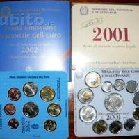 2 serie ufficiali monete ipzs con argento