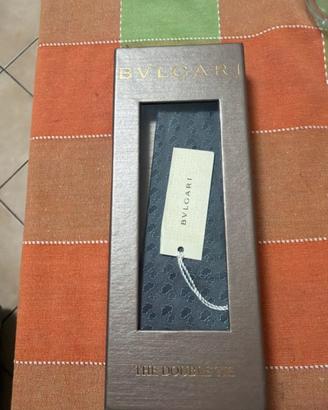 Cravatta bvulgari 100% seta