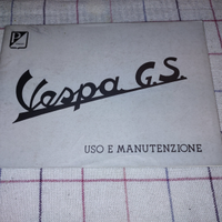 Uso manutenzione Vespa GS