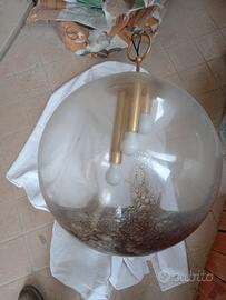 lampadario vetro soffiato
