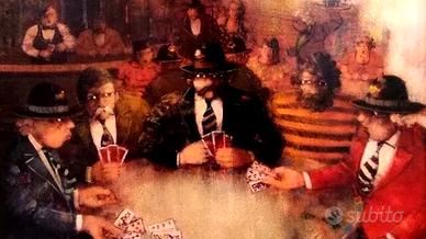 Serigrafia Tetti di Roma di Carlo Roselli