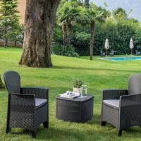 Set da giardino Mod. Tree Antracite  C/Cuscini