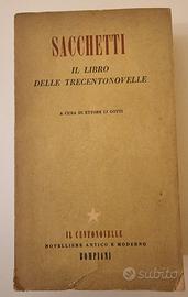 Franco Sacchetti  Il libro delle Trecentonovelle