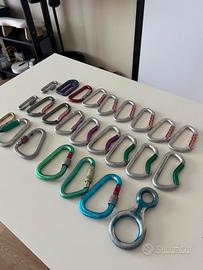 Kit 25 Moschettoni Arrampicata Simond Kong Camp