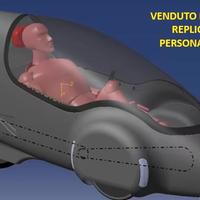 Bicicletta reclinata o Velomobile e/o trike