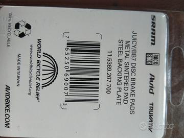 Mtb pastiglie freni avid juicy BB7