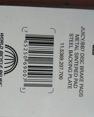 Mtb pastiglie freni avid juicy BB7