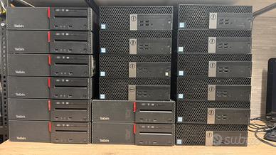 Lotto 18 pc fissi Lenovo e Dell intel i5 6500/8gb