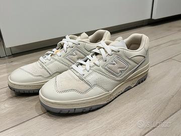 New Balance 550 bianco panna/grigio 42