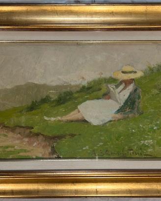 dipinto di Ernesto Alcide Campestrini