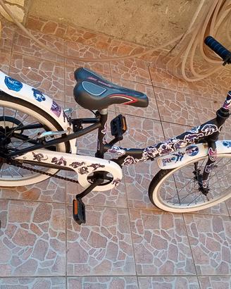 Bicicletta taglia 20 usata ma funzionante