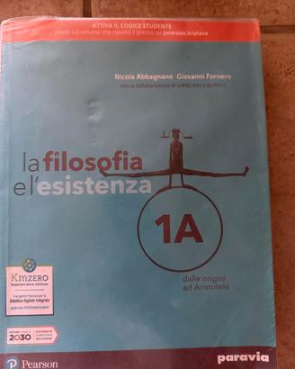 libro:"La filosofia e l'esistenza 1a,1b"