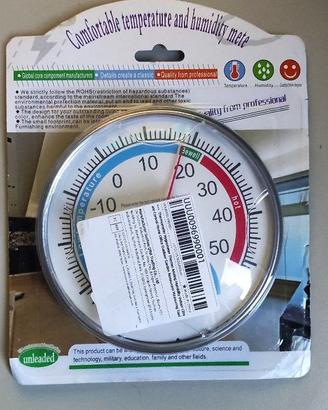 Termometro Igrometro Analogico 2 in 1