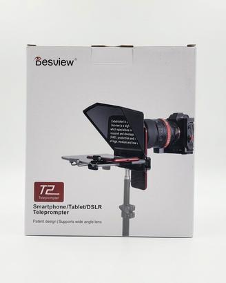 Teleprompter per smartphone tablet e videocamere
