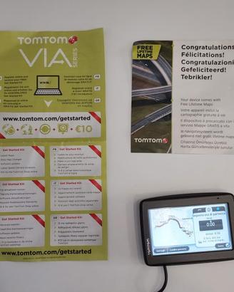 TomTom VIA 130 Europe con mappe gratis a vita