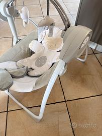 Sedia dondolo neonato