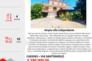 Casa indipendente 400 mq con spazio esterno