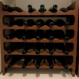 Bottiglie di vetro vuote per vino