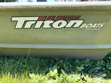 Barca in alluminio triton + motore