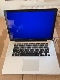 MacBook pro 15* A1286 late 2011 da riparare