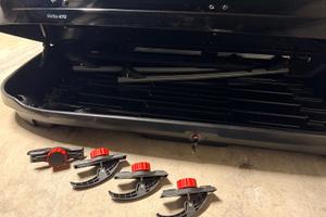 Box portatutto Vortex - 400 litri + barre original