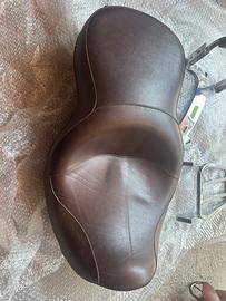 Sella biposto + sissy bar Harley Davidson