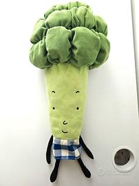 Peluche verde Carciofino da abbracciare nel letto
