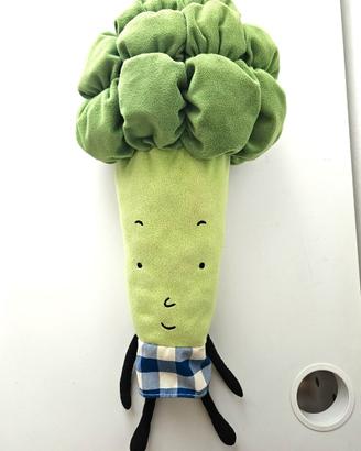 Peluche verde Carciofino da abbracciare nel letto
