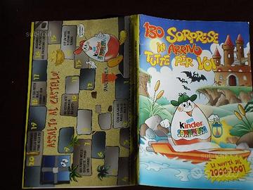 Kinder ferrero catalogo sorpresine 2000-01