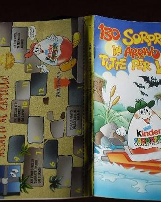 Kinder ferrero catalogo sorpresine 2000-01