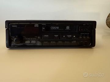 RARO AUTORADIO A CASSETTE CLARION CSX 210 VINTAGE