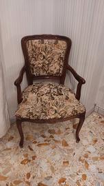 2 Poltroncine stile Luigi XV Liberty