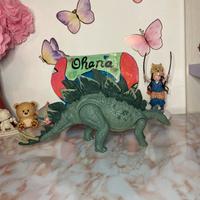 Stegosauro Azione e Attacca Mattel