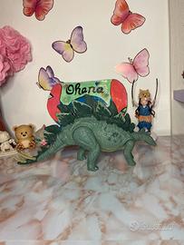 Stegosauro Azione e Attacca Mattel
