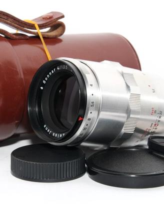 Carl Zeiss Jena SONNAR 135mm 4 OBIETTIVO VITE M42