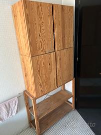 Mobile legno massiccio bagno, lavanderia, cantina