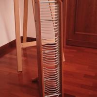 espositore porta cd e dvd a colonna