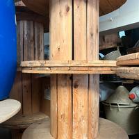 RUOTA LEGNO - TAVOLINO LEGNO