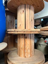 RUOTA LEGNO - TAVOLINO LEGNO