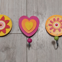 Tris attaccapanni camera bambini appendiabiti