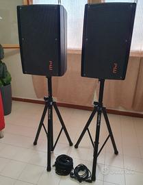 Coppia MYaudio Nis 10a / Supporti Quicklok / Cavi