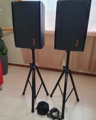 Coppia MYaudio Nis 10a / Supporti Quicklok / Cavi